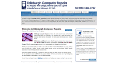 Desktop Screenshot of edinburghcomputerrepairs.co.uk
